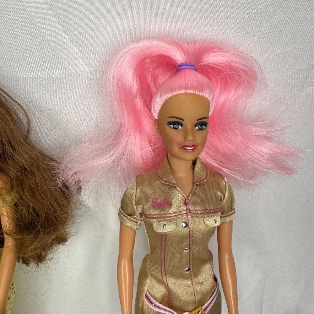 2 Dolls with dresses